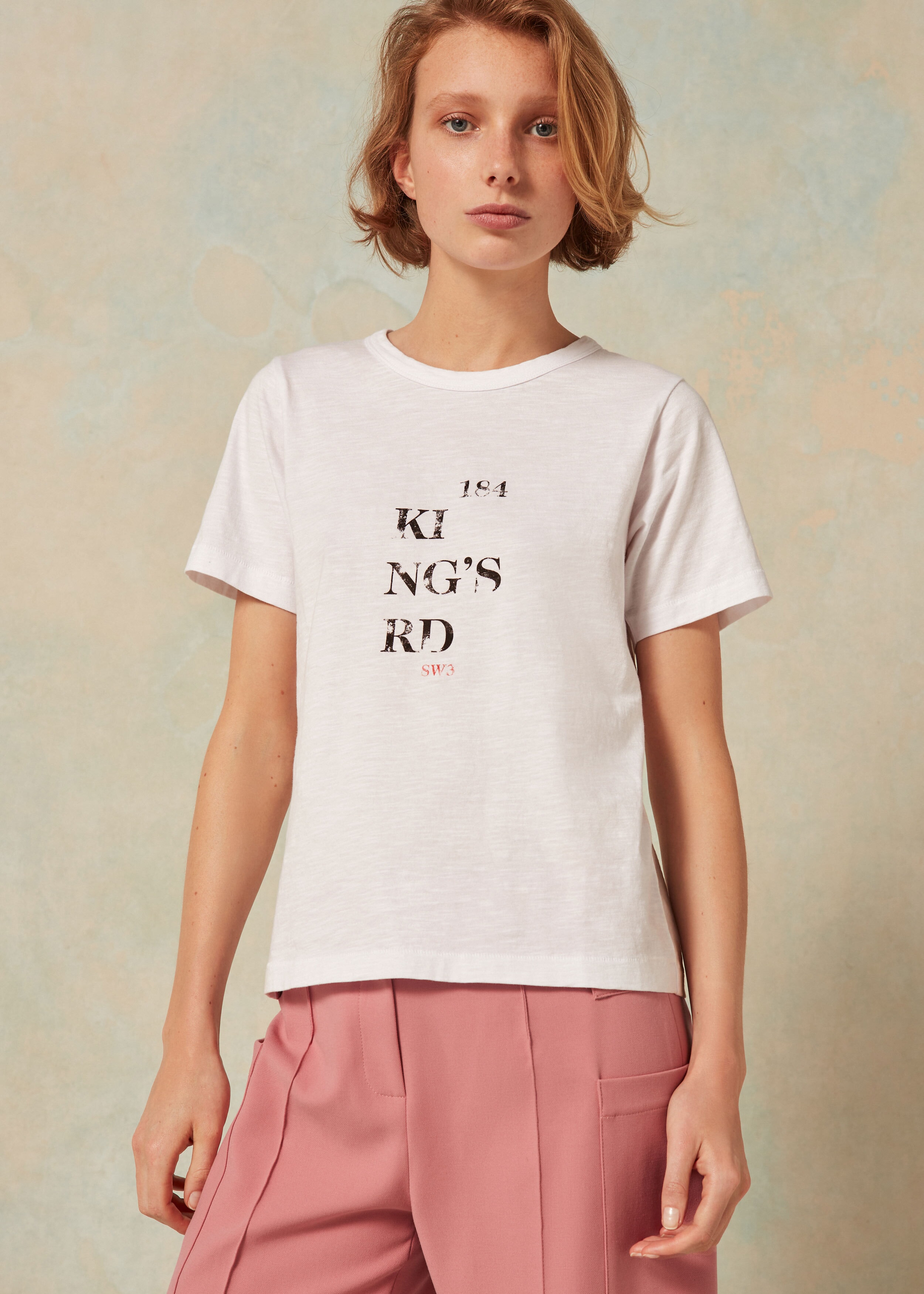 King's Road Tee Fresh White