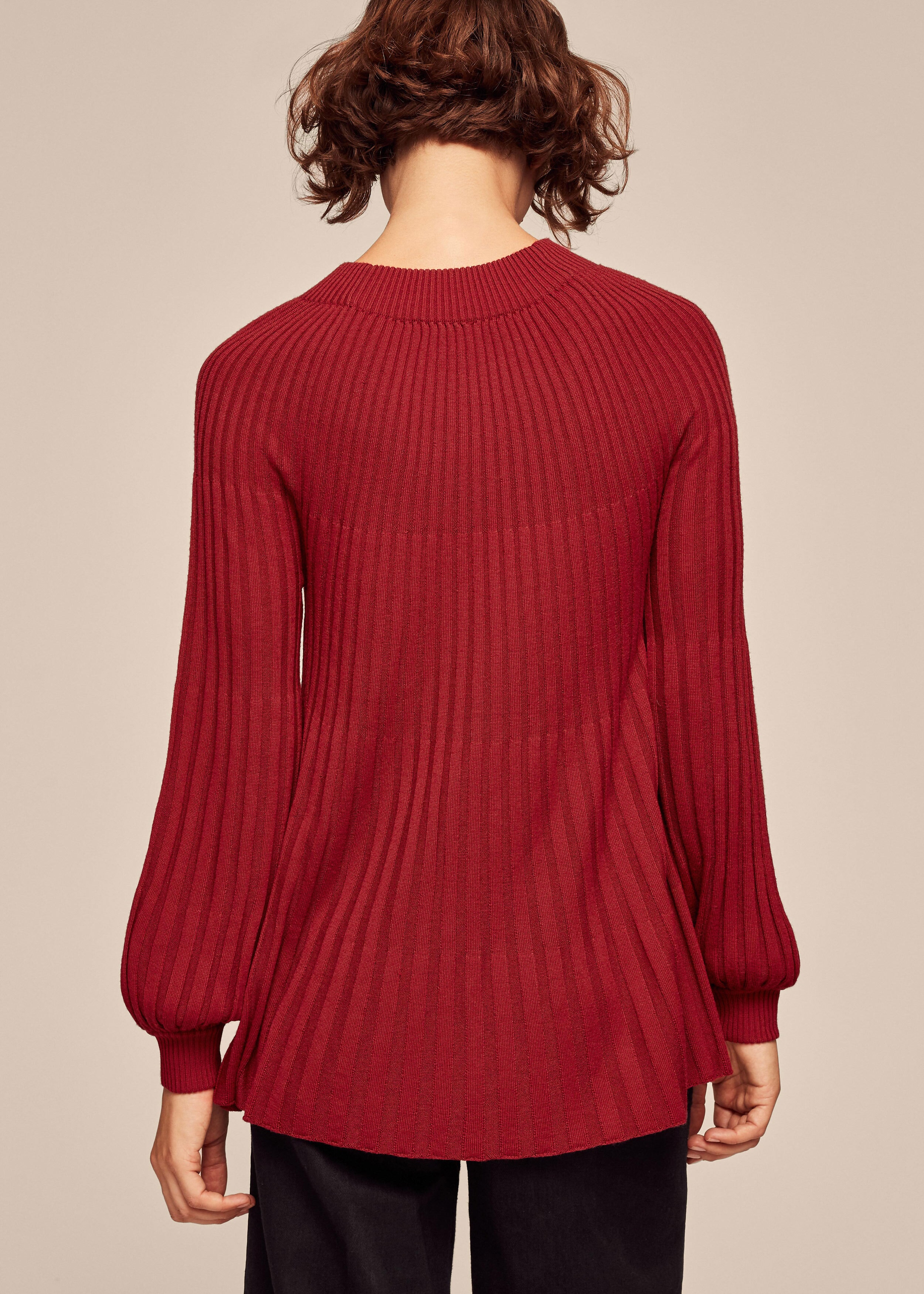 Day-To-Evening Swing Jumper Evening Red