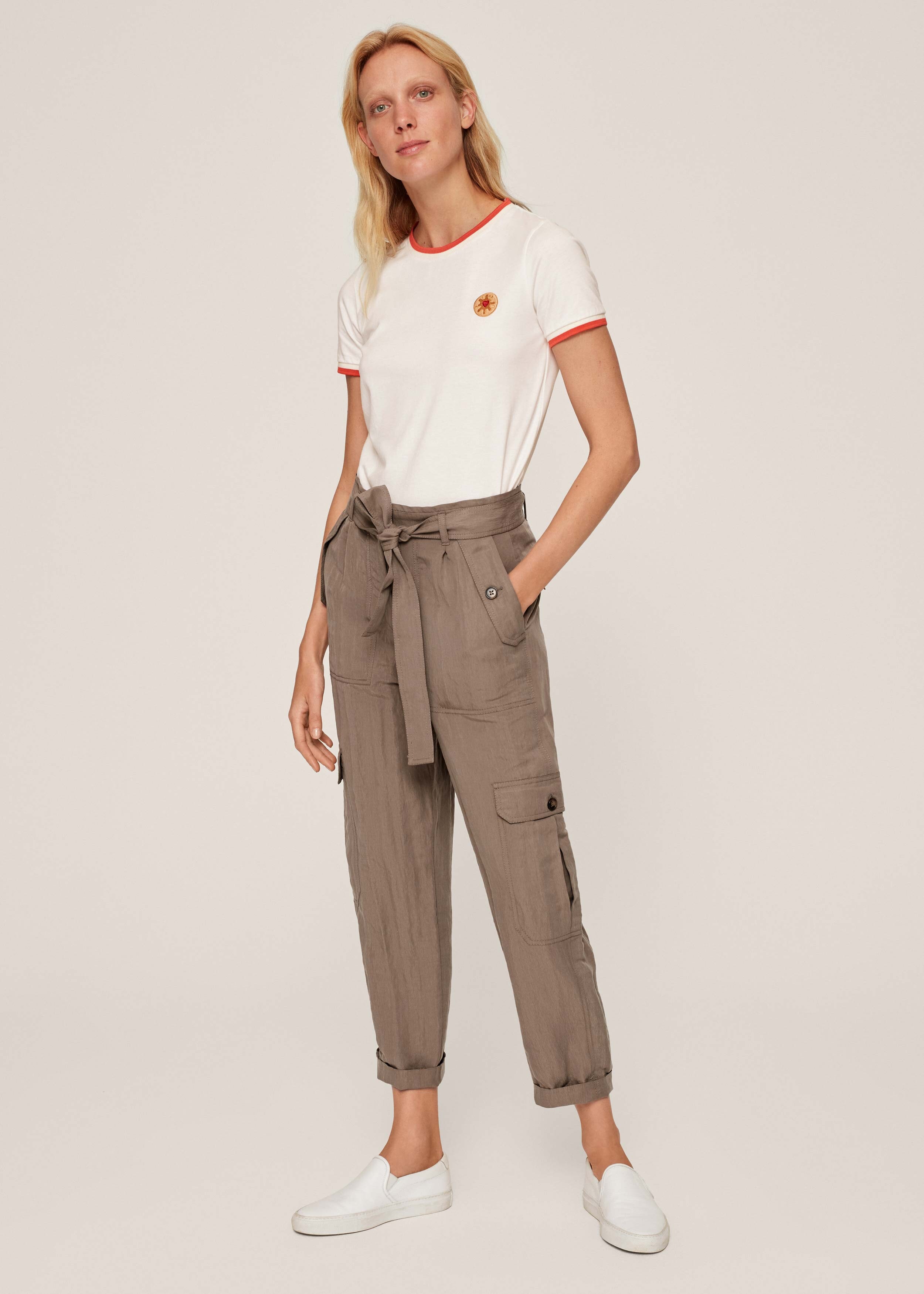 Simplycomplicated CARGO PANTS size S | escolalf.com.br